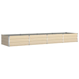 Fioriera Avorio 385 x 100 x 45 cm Acciaio zincato