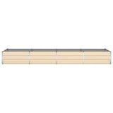 Fioriera Avorio 385 x 100 x 45 cm Acciaio zincato