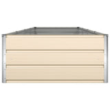 Fioriera Avorio 385 x 100 x 45 cm Acciaio zincato
