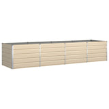 Fioriera Avorio 385 x 100 x 75 cm Acciaio zincato
