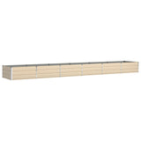 Fioriera Avorio 580 x 100 x 45 cm Acciaio zincato