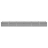 Fioriera Grigio chiaro 480 x 80 x 45 cm Acciaio