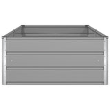 Fioriera Grigio chiaro 195 x 100 x 45 cm Acciaio zincato