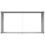 Fioriera Grigio chiaro 195 x 100 x 45 cm Acciaio zincato