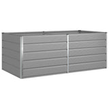 Fioriera Grigio chiaro 195 x 100 x 75 cm Acciaio zincato