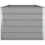 Fioriera Grigio chiaro 195 x 100 x 75 cm Acciaio zincato