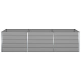 Fioriera Grigio chiaro 290 x 100 x 75 cm Acciaio zincato