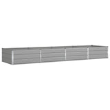Fioriera Grigio chiaro 385 x 100 x 45 cm Acciaio zincato
