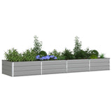 Fioriera Grigio chiaro 385 x 100 x 45 cm Acciaio zincato