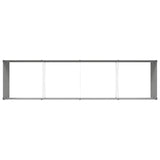 Fioriera Grigio chiaro 385 x 100 x 45 cm Acciaio zincato