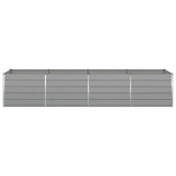 Fioriera Grigio chiaro 385 x 100 x 75 cm Acciaio zincato