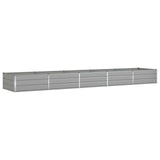 Fioriera Grigio chiaro 480 x 100 x 45 cm Acciaio zincato