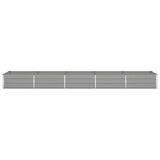 Fioriera Grigio chiaro 480 x 100 x 45 cm Acciaio zincato