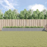 Fioriera Grigio chiaro 580 x 100 x 45 cm Acciaio zincato