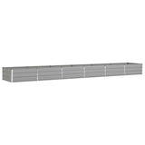Fioriera Grigio chiaro 580 x 100 x 45 cm Acciaio zincato