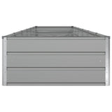 Fioriera Grigio chiaro 580 x 100 x 45 cm Acciaio zincato