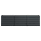 Fioriera Antracite 290 x 50 x 75 cm Acciaio zincato