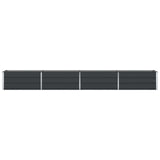 Fioriera Antracite 385 x 50 x 45 cm Acciaio zincato