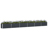 Fioriera Antracite 580 x 50 x 45 cm Acciaio zincato
