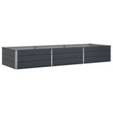 Fioriera Antracite 290 x 100 x 45 cm Acciaio zincato