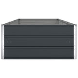 Fioriera Antracite 290 x 100 x 45 cm Acciaio zincato