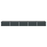 Fioriera Antracite 480 x 100 x 45 cm Acciaio zincato