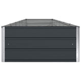 Fioriera Antracite 580 x 100 x 45 cm Acciaio zincato