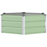 Fioriera Verde Pastello 129 x 129 x 45 cm Acciaio