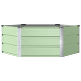 Fioriera Verde Pastello 129 x 129 x 45 cm Acciaio