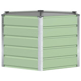 Fioriera Verde Pastello 129 x 129 x 75 cm Acciaio