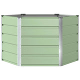Fioriera Verde Pastello 129 x 129 x 75 cm Acciaio