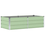 Fioriera Verde 160 x 80 x 45 cm Acciaio