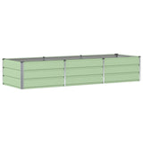 Fioriera Verde 240 x 80 x 45 cm Acciaio