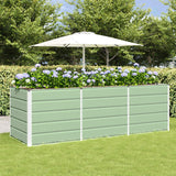 Fioriera Verde 240 x 80 x 75 cm Acciaio