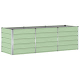 Fioriera Verde 240 x 80 x 75 cm Acciaio