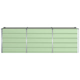 Fioriera Verde 240 x 80 x 75 cm Acciaio