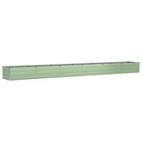 Fioriera Verde 600 x 80 x 45 cm Acciaio