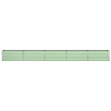 Fioriera Verde Pastello 480 x 50 x 45 cm Acciaio zincato