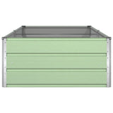 Fioriera Verde Pastello 195 x 100 x 45 cm Acciaio zincato
