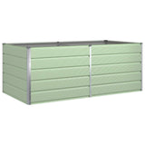 Fioriera Verde Pastello 195 x 100 x 75 cm Acciaio zincato