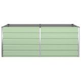 Fioriera Verde Pastello 195 x 100 x 75 cm Acciaio zincato
