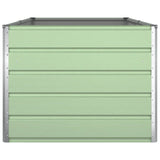 Fioriera Verde Pastello 195 x 100 x 75 cm Acciaio zincato