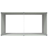 Fioriera Verde Pastello 195 x 100 x 75 cm Acciaio zincato