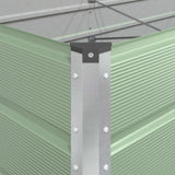Fioriera Verde Pastello 385 x 100 x 45 cm Acciaio zincato