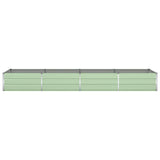 Fioriera Verde Pastello 385 x 100 x 45 cm Acciaio zincato