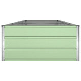 Fioriera Verde Pastello 385 x 100 x 45 cm Acciaio zincato
