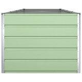 Fioriera Verde Pastello 385 x 100 x 75 cm Acciaio zincato