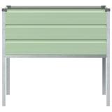 Fioriera Verde Pastello 100 x 45 x 90 cm Acciaio zincato