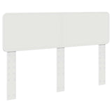 Struttura del letto Bianco 140 x 190 cm Pino massello