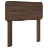 Struttura del letto Rovere Marrone 90 x 200 cm Pino massello